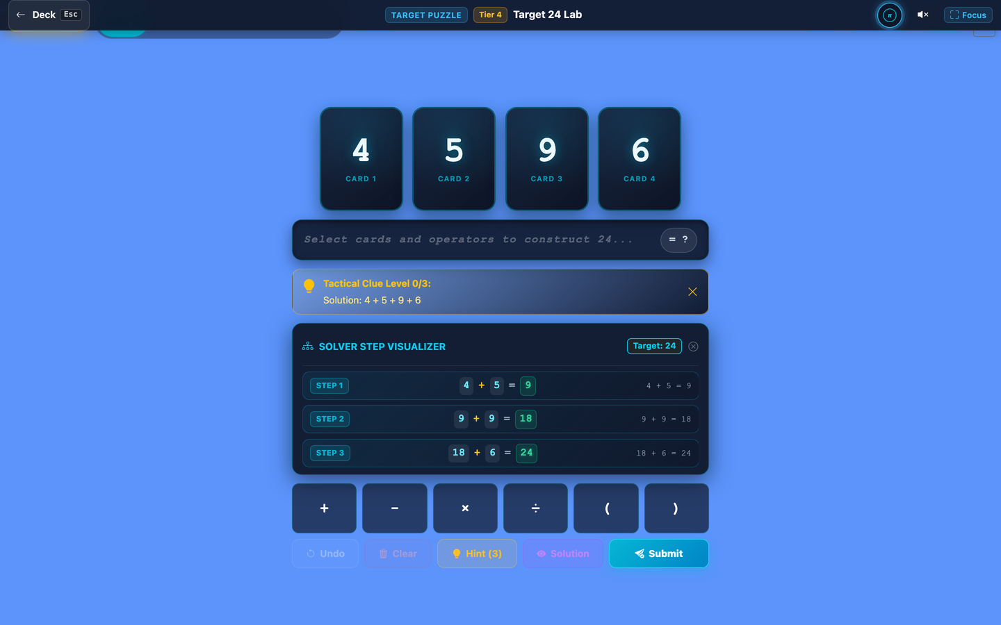 Math Gym & Cyber Deck