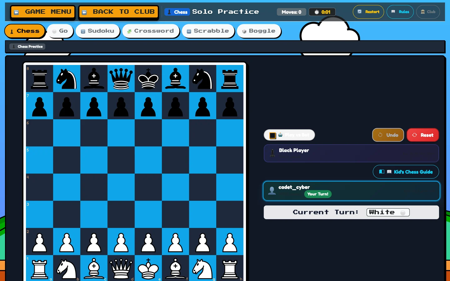 Intermediate Mind Sports & Arcade Practice